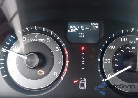 2012 Honda Odyssey Ex-L z USA, uszkodzony, nr VIN 5FNRL5H66CB093777